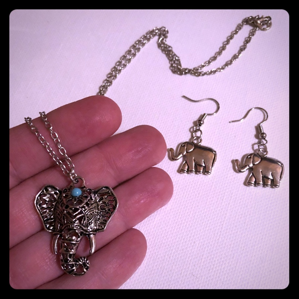 Elephant 🐘 Jewelry - 3 piece set